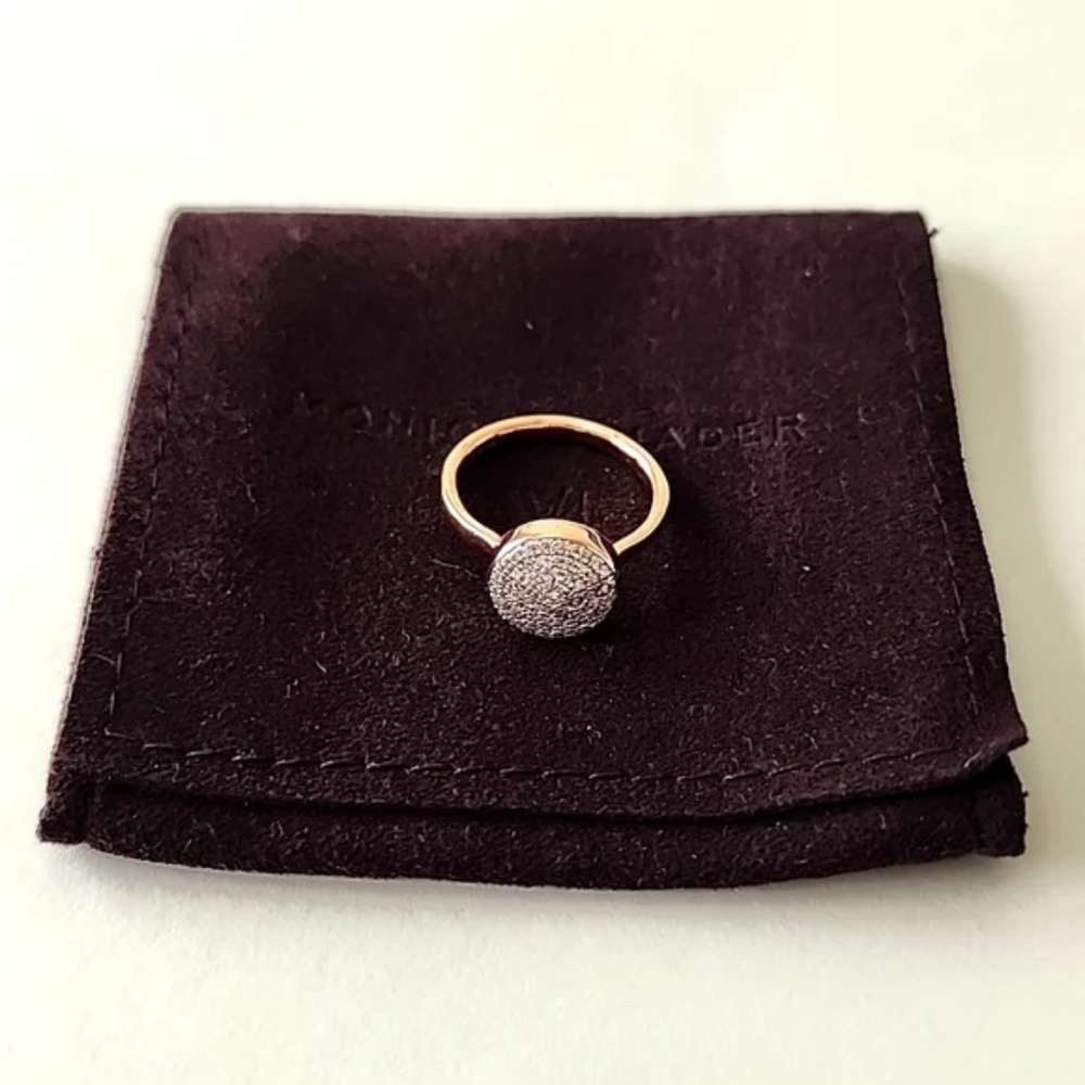 Monica Vinader Fiji Diamond Ring